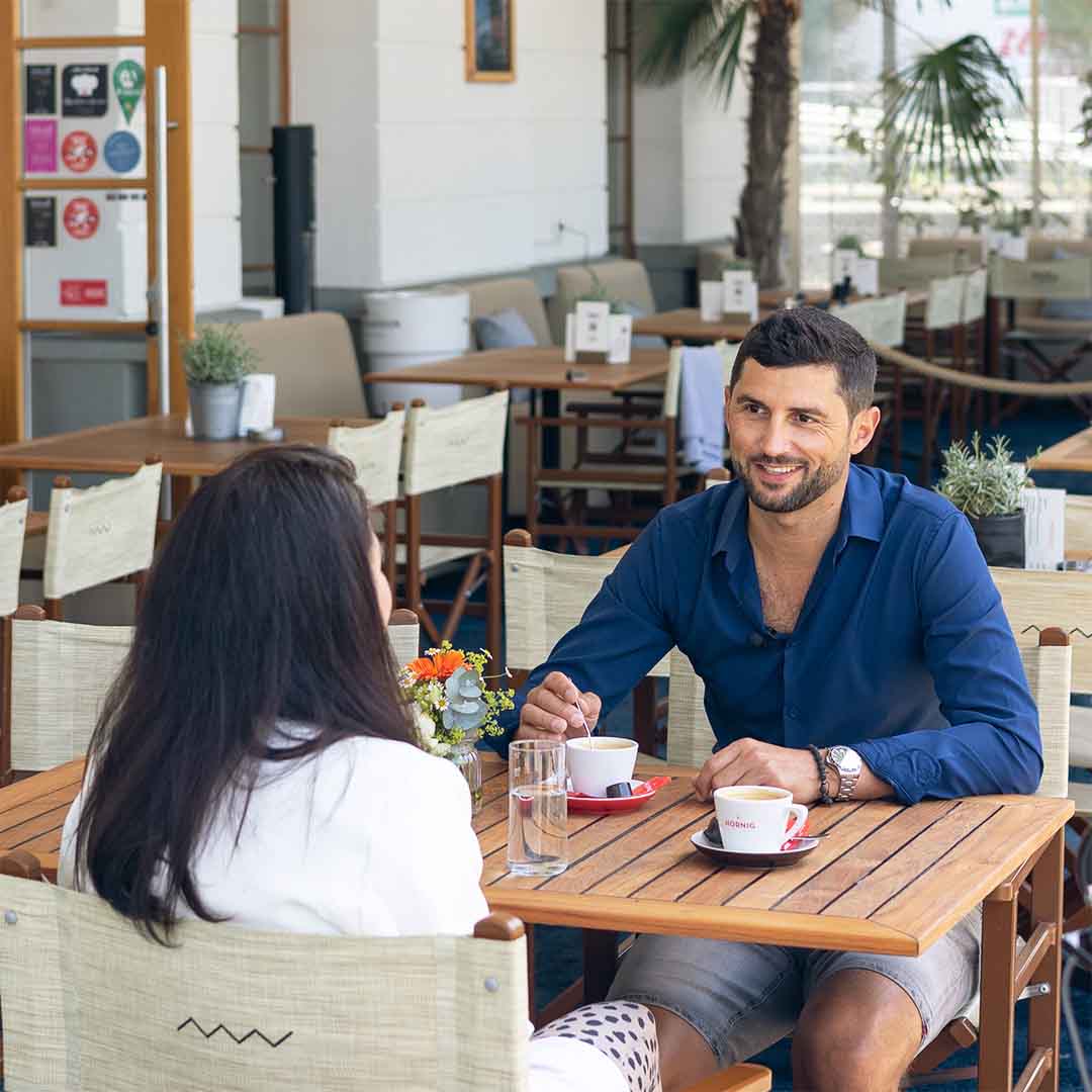 Stefan Koeb im Pier 69 im Interview mit Simone