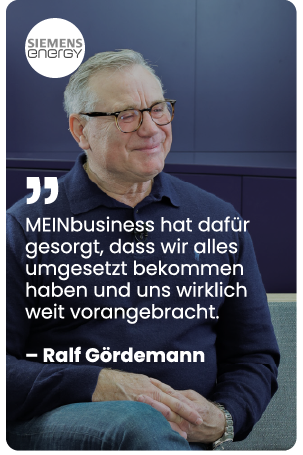 Ein Bild von Ralf Gördemann und ein Zitat von ihm